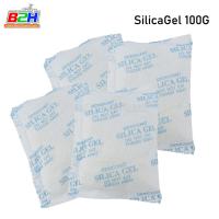 ราคา Silica Gel สารดูดความชื้น 100g 4 ถุง ใช้ดูดความชื้นเหมาะกับกล้อง เลนส์ ยา ชา เครื่องเทศ และอื่นๆ (332748)