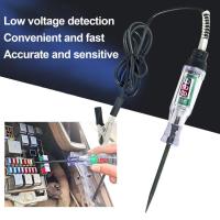 ราคา คลังสินค้าพร้อม เครื่องทดสอบวงจรแรงดันไฟฟ้ารถบรรทุก DC 6V 12V 24V หน้าจอดิจิตอลปากกาโพรบยาวหลอดไฟเครื่องมือวินิจฉัยรถยนต์คุณภาพสูงซ่อมรถยนต์ (16494616672)