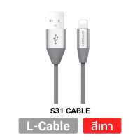 ราคา แพ็คส่งเร็ว1วัน Eloop S3 สายชาร์จเร็ว S31 S32 S33 สายชาร์จ USB Data Cable L Cable Micro และ Type C ของแท้ 100 สายชาร์จเร็ว รองรับ 2 1A (16262261372)