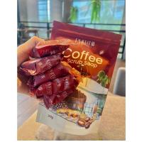 ราคา 10ก้อน สบู่พิชชี่ สครับกาแฟขมิ้นสำหรับขัดผิวหน้าและผิวกาย 50g (22455733387)