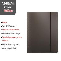 ราคา A4โน้ตบุ๊คหลวม B5 A5สมุดบันทึกไดอารี่สีขาว ลายจุด (22138641038)