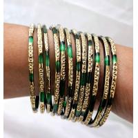 ราคา กำไล แก้ว เขียว มรกต ชุด 12วง (22251069742)