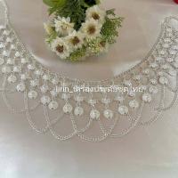 ราคา เข็มขัดระย้าสีเงิน เครื่องประดับชุดไทย (21995315435)