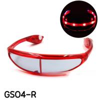 ราคา แว่นตาปาร์ตี้ แว่นตามีไฟ แว่นตาอวกาศไฟกระพริบ ไฟLED ไฟเรืองแสง (21177953908)