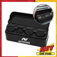 ราคา ที่เก็บเหรียญในรถยนต์ กล่องใส่เหรียญ หยิบใช้เหรียญได้สะดวก ไม่หล่นหายในรถ (14725608431)