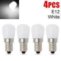 ราคา Homie หลอดไฟไฟ LED ขนาดเล็ก4ชิ้นหลอดไฟ LED ตู้เย็น E12 E14หลอดไฟหลอดไฟในตู้เย็น220V หลอดไฟสกรูสำหรับตู้จอแสดงผลตู้เย็น (21678097473)