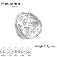 ราคา แหวนไททาเนียมสำหรับผู้ชายและผู้หญิงแหวนดีไซน์รูปผีเสื้อโปร่งแหวนเหล็กทำจากสเตนเลสของ SKYRIM สำหรับแหวนรูปกังหันเครื่องประดับสำหรับเพื่อน (22248093978)