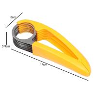 ราคา ผลไม้สแตนเลสหั่นไส้กรอกสร้างสรรค์ Pengiris Pisang YESPERY ที่สไลด์ผักแตงกวาถ้วยและช้อนตวงอุปกรณ์ที่ใช้ในครัว (21962832071)