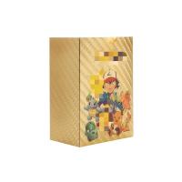 ราคา Zdandan 55 ชิ้น กล่อง การ์ดโปเกมอน สมุดการ์ด Pokemon Gold Foil Cards ของเล่นการ์ดโปเกมอน โปเกม่อน (22392024662)