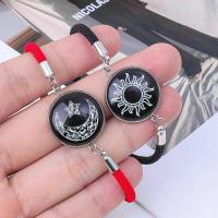 ราคา สร้อยข้อมือคู่รักพระอาทิตย์และพระจันทร์ปรับสร้อยข้อมือโรแมนติกได้สแตนเลสเรืองแสงในที่มืดของขวัญสร้อยข้อมือแฟชั่นเครื่องประดับ (22383638419)