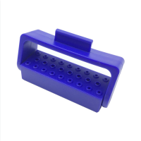 ราคา 26หลุม Bur Holder Burs Box Autoclave Case Tooth Lab Instrument (15575519240)