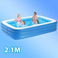 ราคา สระน้ำเป่าลม สระน้ําเด็ก 3 ชั้น 3เมตร PVC สระว่ายน้ำเด็ก สระน้ำขนาดใหญ่ Swimming Pool สระน้ำเป่าลมครอบครัว สระน้ำแบบพกพา สระน้ำครอบครัว สระเป่าลม สระน้ำ 305 ซม มีหลายขนาดให้เลือก ยาวพิเศษ (22450739338