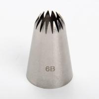 ราคา หัวบีบครีมเบอร์ 6Bหัวบีบคุ๊กกี้ เป็นสแตนเลส304ไม่ขึ้นสนิม (21407813129)