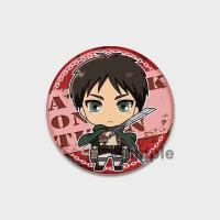 ราคา 58มม โจมตีบนหมุดเคลือบอะนิเมะไททันเครื่องประดับรูปการ์ตูนมังงะน่ารัก Eren Levi เข็มกลัดป้ายการ์ตูนอัลลอยกระเป๋าเป้สะพายหลังเครื่องประดับของขวัญ (20410797265)