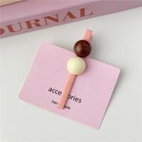 ราคา กิ๊บติดผมม้ากึ่งลูกปัดกลมหนึ่งคลิปด้านหลังของหัวแตกกิ๊ฟติดผมคลิปสาวน่ารักข้าง (22052043704)