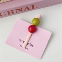 ราคา กิ๊บติดผมม้ากึ่งลูกปัดกลมหนึ่งคลิปด้านหลังของหัวแตกกิ๊ฟติดผมคลิปสาวน่ารักข้าง (22052043701)