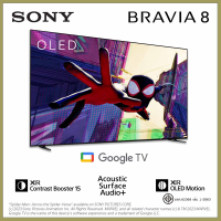 ราคา TV SONY BRAVIA 8 55 Inch Bravia 8 XR Processor OLED High Dynamic Range HDR Smart TV Google TV 2024 Model K 55XR80 (22303687827)