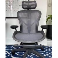 ราคา New Herman Miller Aeron Remastered Graphite Standard Size B with Headrest (19941364949)