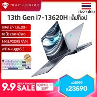 ราคา แป้นพิมพ์ไทย ส่งจากไทย Machenike Light 16Air AMD Ryzen7 laptop R7 7735HS 13th Gen i7 13620H แล็ปท็อป 16 นิ้ว 2 5K หน้าจอ 100 sRGB 120Hz 16G RAM LPDDR5 512G SSD PCIE4 0 2023 แล็ปท็อปใหม่ i7 laptop (217