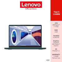 ราคา เก็บโค้ดลดเพิ่ม 800 Lenovo Yoga 6 13ABR8 83B2008YTA NOTEBOOK RYZEN 7 7730U RAM 16GB SSD M 2 512GB 13 3 WUXGA IPS REDEON GRAPHICS TOUCH (22186552343)