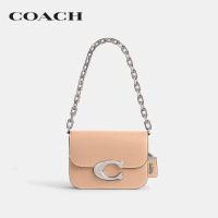 ราคา COACH กระเป๋าสะพายไหล่ผู้หญิงรุ่น Idol Bag สีชมพู CM557 LHWFT (21569916115)