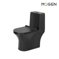 ราคา MOGEN MO69 BL ECO โถสุขภัณฑ์ชิ้นเดียว ฝา Slow Close สีดำ (18144045285)