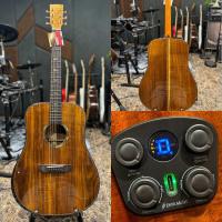 ราคา กีต้าร์โปร่ง Most M ak all solid koa ไม้koaแท้ทั้งตัว โมส มิวสิค (22634741985)