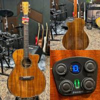 ราคา กีต้าร์โปร่ง Most M ak all solid koa ไม้koaแท้ทั้งตัว โมส มิวสิค (21733749610)