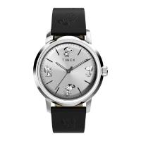 ราคา Timex TW2W54000 Marlin Automatic x Peanuts Sketch 40mm Leather Strap Watch (22199421330)