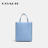 ราคา COACH กระเป๋าทรงสี่เหลี่ยมผู้หญิงรุ่น Mini Cashin Tote สีฟ้า C4828 LHPOL (20146521620)