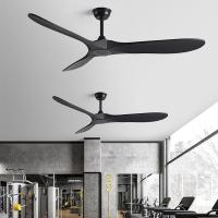 ราคา Ceiling Fan พัดลมเพดานใบไม้พลาสติก ABS แบบสวิตช์ผนัง 42 52 60 นิ้ว มอเตอร์ระบบ DC (21526789488)