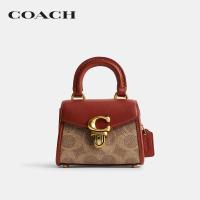 ราคา COACH กระเป๋าสะพายข้างผู้หญิงรุ่น Sammy Top Handle In Signature Canvas CP399 B4NQ4 สีครีม (22320220881)