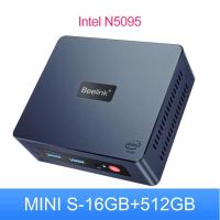 ราคา Beelink Mini S Windows Mini PC 16GB RAM 1TB SSD Intel N5095 Windows 11 Mini Computer Mini Desktop Mini Laptop Mini CPU (21948142319)