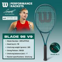 ราคา WILSON Blade V9 WR149811U2 ไม้เทนนิส Unstrung Official Store (22208013039)