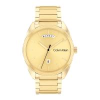 ราคา Calvin Klein CK25200447 Progress นาฬิกาข้อมือผู้ชาย สีทอง 42 mm (21446276784)