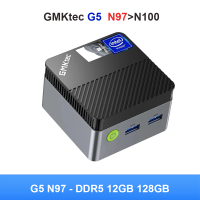 ราคา GMKtec คอมพิวเตอร์พีซี N97 Intel 12คอมพิวเตอร์ขนาดเล็ก12GB 1TB Windows 11 Pro Desktop 4800MT S WiFi BT5 (21796297631)