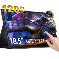 ราคา UPERFECT Local delivery Touch Portable Monitor 1920x1080 Monitor 18 5Inch 120Hz Gaming Touchscreen display Wide and Fine work from home with smart case (22506437272)