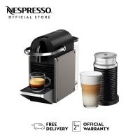 ราคา Nespresso เครื่องชงกาแฟ รุ่น Pixie Pixie Redesign Aeroccino Bundle (22363069829)