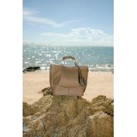 ราคา XOTIQUE Carmen leather Taupe Bag (22523893606)