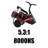 ราคา PENN Battle III BTL 3000DX 6000DX 8000 8000HS 10000 Full Metal Body Spinning Fishing Reel 5 1BB HT 100 Carbon Fiber Drag System Saltwater Reel (21602321585)