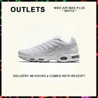 ราคา กล่องที่สมบูรณ์ Nike Air Max Plus White Running Shoes 604133 139 รับประกัน 1 ปี (21887964031)