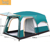 ราคา เต็นท์ เต็นท์สนาม เต็นท์นอนป่า เต็นท์นอน พักในป่า ตั้งแคมป์ ค่ายพักแรม แคมป์ปิ้ง ขนาดใหญ่ จุได้ 8 10 คน ไซส์ครอบครัว Our shopping home (21854589695)