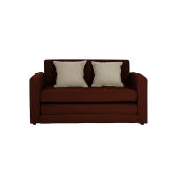 ราคา INDEX LIVING MALL โซฟาเบดผ้า 2 ที่นั่ง รุ่นโซเลซ (22411533421)