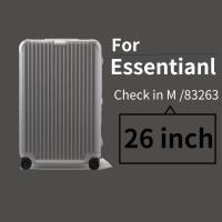 ราคา สำหรับ Rimowa Essential ฝาครอบป้องกันโปร่งใสกระเป๋าเดินทางกระเป๋าเดินทาง 21 26 30 นิ้ว Cabin Rimowa Transparent Luggage Protective Cover (21447301474)