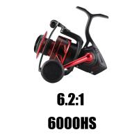 ราคา PENN Battle III BTL 3000DX 6000DX 8000 8000HS 10000 Full Metal Body Spinning Fishing Reel 5 1BB HT 100 Carbon Fiber Drag System Saltwater Reel (21602321584)