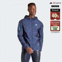 ราคา adidas Running Adizero Running Lightweight Jacket Men Blue IM4170 (22439727928)