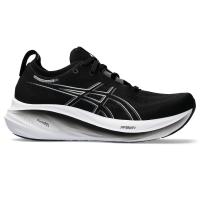 ราคา ASICS GEL NIMBUS 26 WOMEN RUNNING ผู้หญิง รองเท้าวิ่ง ของแท้ BLACK GRAPHITE GREY (22312592796)