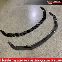 ราคา ลิ้นหน้า skirtหน้า สเกริต์หน้า city 2021 2022 2023 4 ประตู 5 ประตู Hatchback สำหรับกันชน RS มี 2 สี ดำเงา คาร์บอน V1 (20004550119)