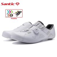 ราคา Santic Cycling Shoes Men Women Road Bike Cleats Shoes Professional Bike Shoes SPD Lightweight WS23041 (20806056684)