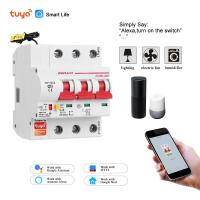 ราคา Tuya Smart Life 3p WiFi Circuit Breaker overload short circuit protection with Alexa google home for Smart Home (21993577879)